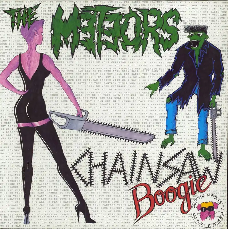 Worldwide Shipping The Meteors (80s) Chainsaw Boogie Dutch 12" vinyl