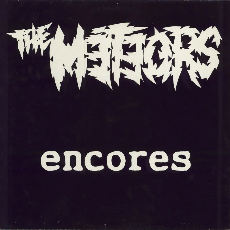The Meteors (80s) Encores - White German 12" vinyl Handmade
