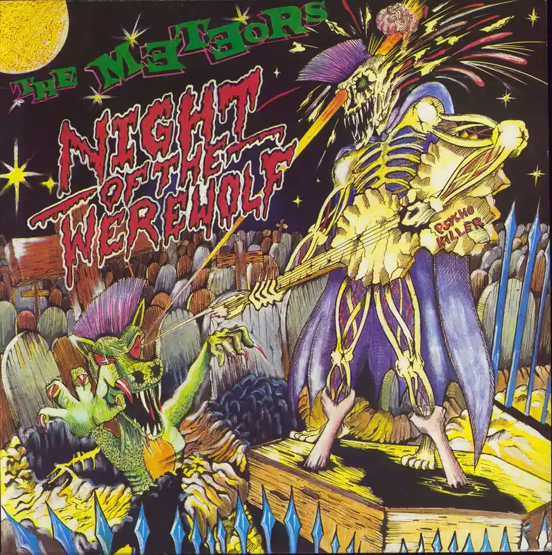 The Meteors (80s) Night Of The Werewolf UK Vinyl LP Wholesale