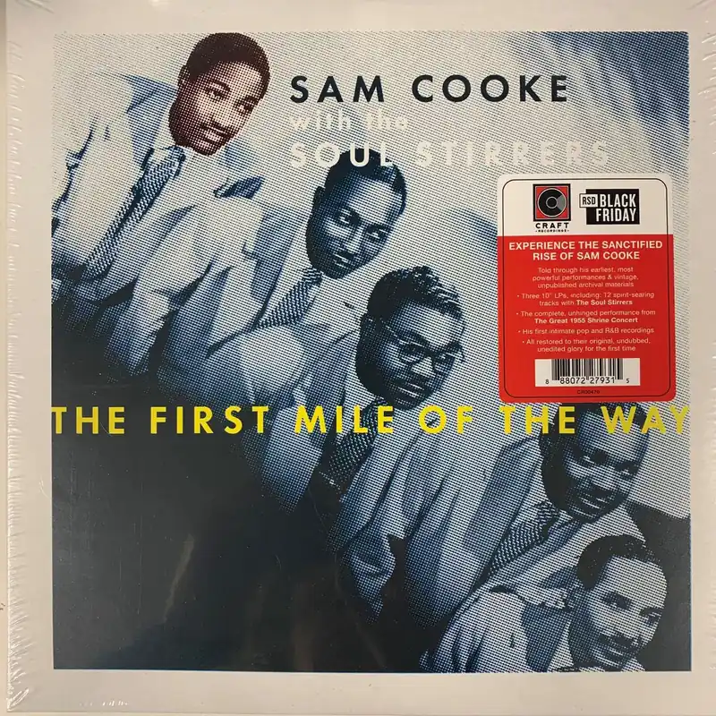 Sam Cooke The First Mile Of The Way - 3 x 10-inch LP - Sealed US 10" vinyl Bulk Order