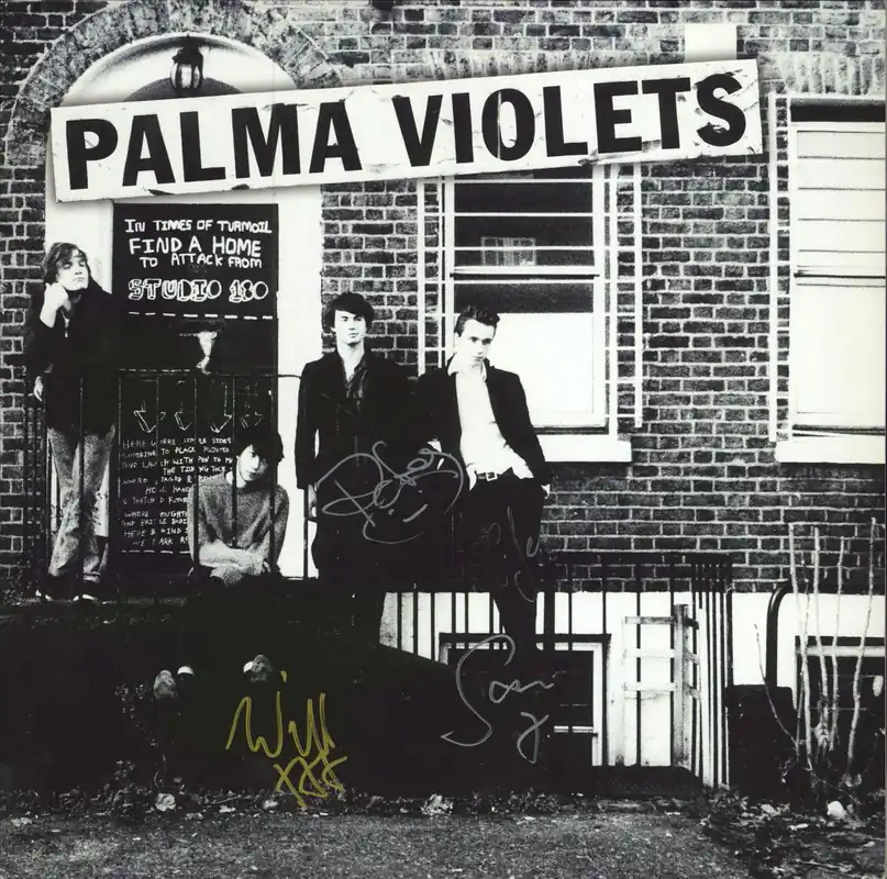 Palma Violets 180 (One Hundred & Eighty) - Autographed Sleeve + Bonus CD UK Vinyl LP Luxury