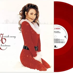 Order Now Mariah Carey Merry Christmas - Red Vinyl - Sealed UK Vinyl LP
