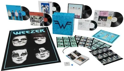WEEZER Blue 30th Anniversary Super Deluxe 4 LP + 10 Inch + 7 inch Box Set New Vinyl LP Same Day Shipping