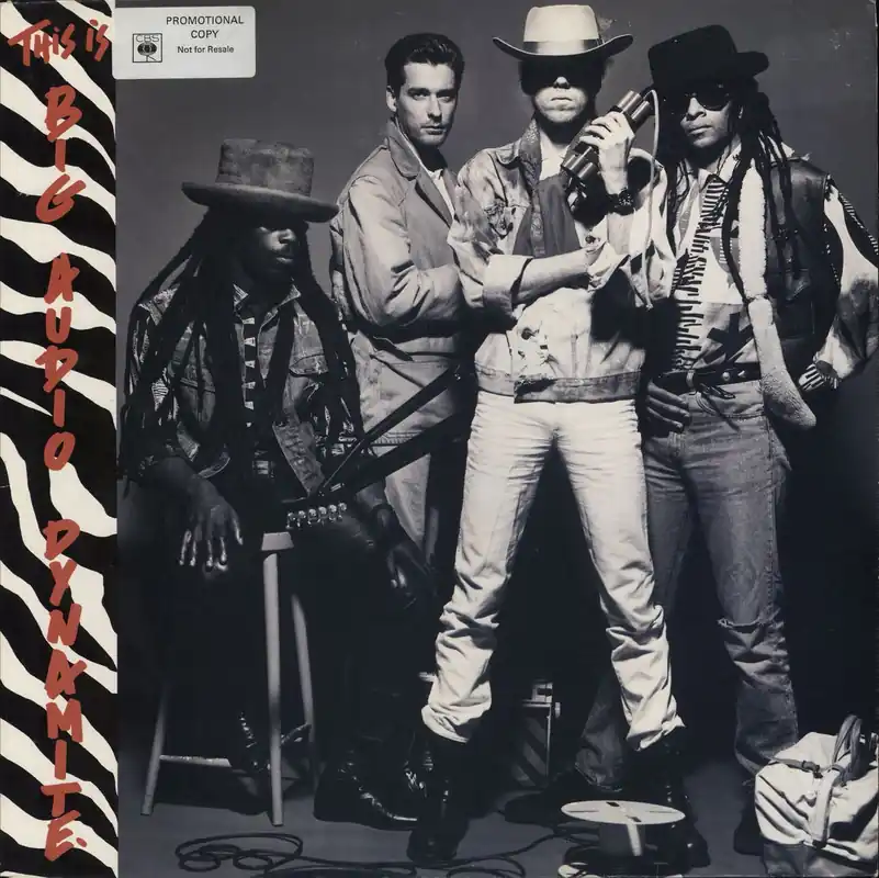 Big Audio Dynamite This Is Big Audio Dynamite - 1st - Promo sticker UK Vinyl LP Top Rated