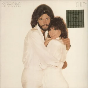 Viral Barbra Streisand Guilty - Stickered Sleeve - EX UK Vinyl LP