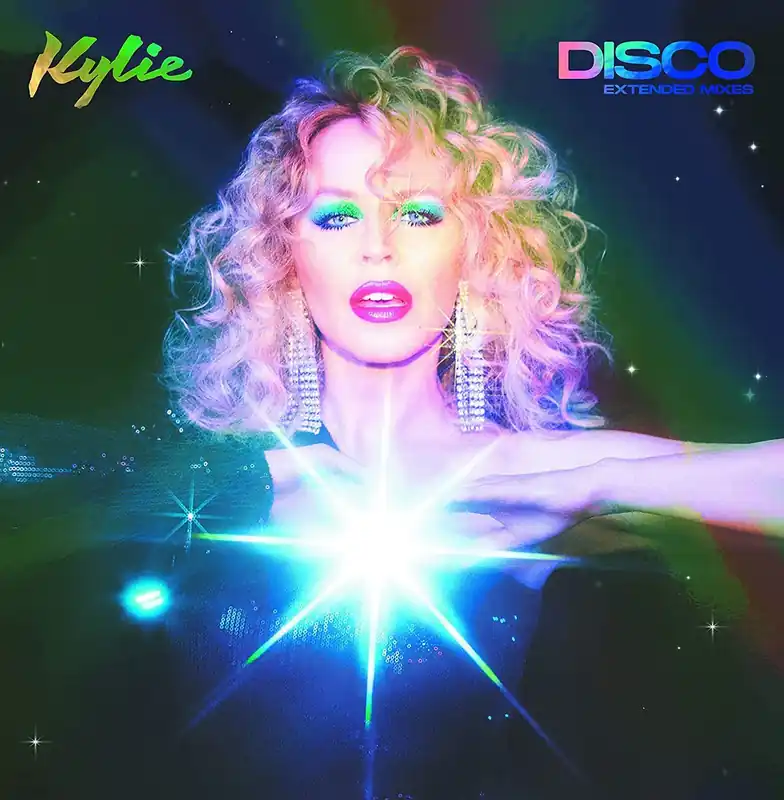 Bargain Kylie Minogue Disco: Extended Mixes - Purple Vinyl + Rainbow Laminate Sleeve - Sealed UK 2-LP vinyl set