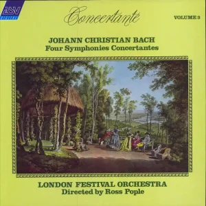The London Festival Orchestra Johann Christian Bach: Four Symphonies Concertantes UK Vinyl LP In Demand