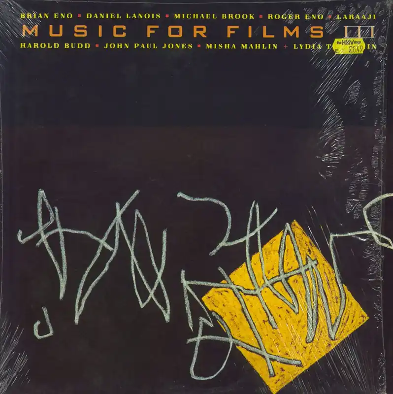 Brian Eno Music For Films III - Shrink UK Vinyl LP Buy Online