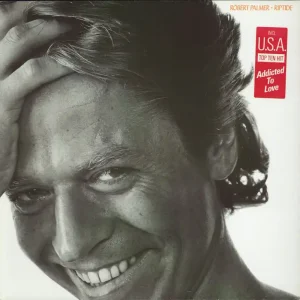 Fresh Stock Robert Palmer Riptide - Stickered sleeve German Vinyl LP