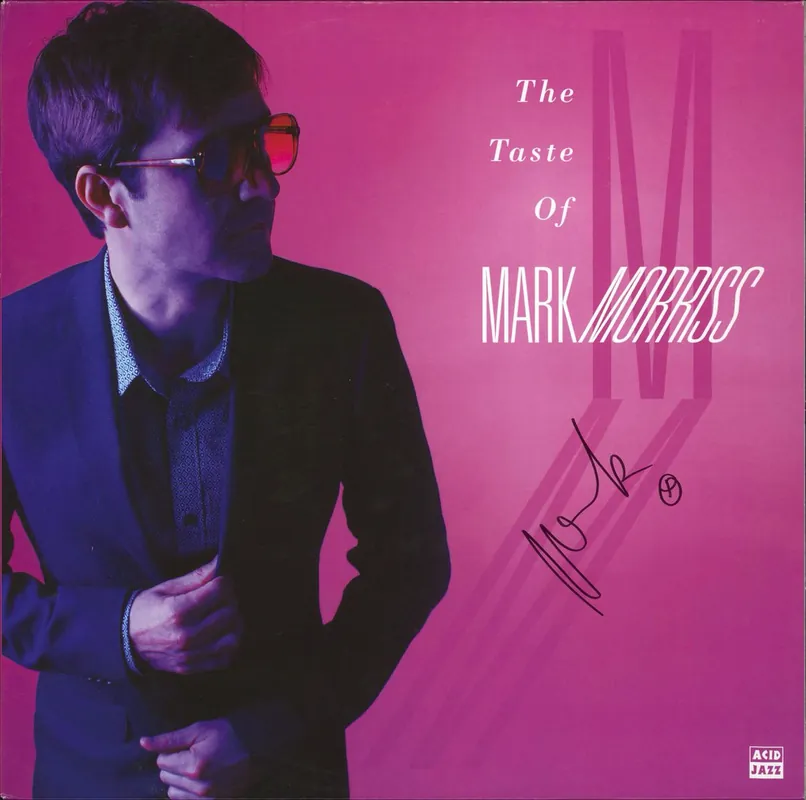Super Sale Mark Morriss The Taste Of Mark Morriss - Autographed UK Vinyl LP