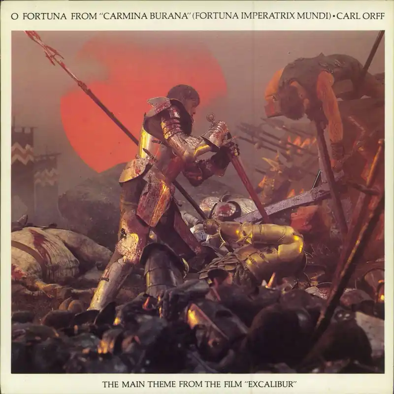 Original Soundtrack Reprise O Fortuna From "Carmina Burana" (Fortuna Imperatrix Mundi) UK 7" vinyl Today Only