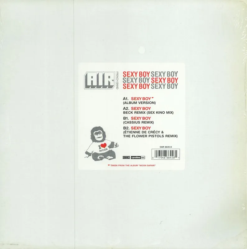 Air (French) Sexy Boy US 12" vinyl Limited Edition