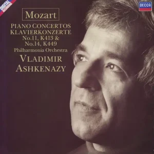 Vladimir Ashkenazy Mozart: Piano Concertos No. 11, K413 & No. 14, K449 Dutch Vinyl LP Viral