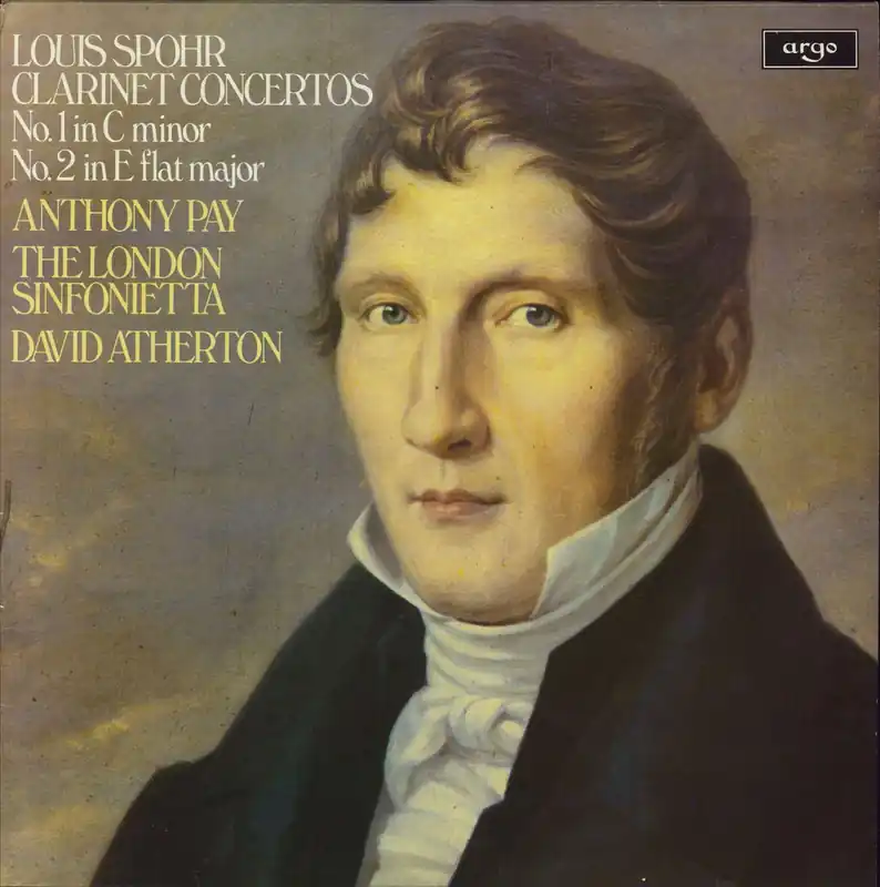 Anthony Pay Louis Spohr: Clarinet Concertos UK Vinyl LP New Release