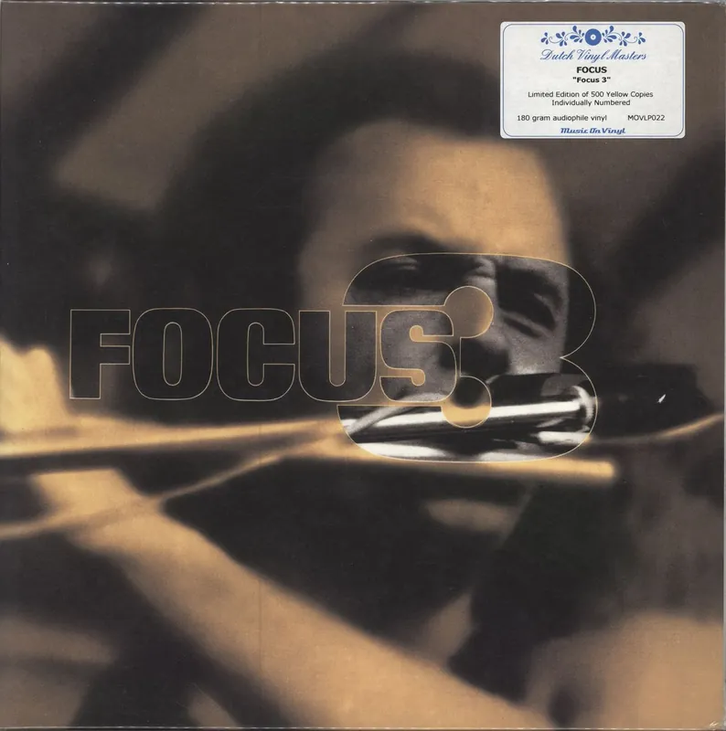 Markdown Focus Focus 3 - Yellow Vinyl - Sealed Dutch 2-LP vinyl set
