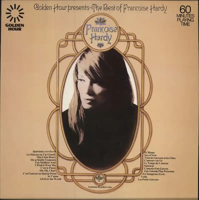 Françoise Hardy Golden Hour Presents The Best Of Françoise Hardy UK Vinyl LP Next Day Delivery