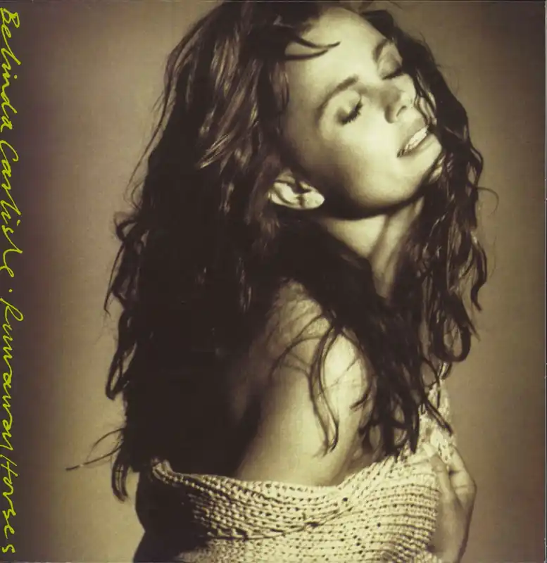 Premium Belinda Carlisle Runaway Horses - 180gm Green Vinyl UK Vinyl LP