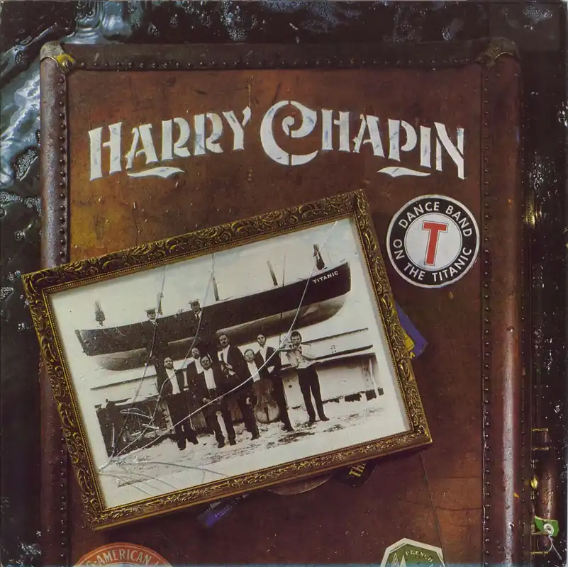 Factory Price Harry Chapin Dance Band On The Titanic + insert UK 2-LP vinyl set