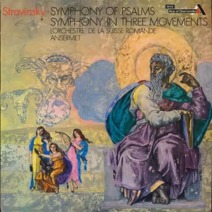 Price Drop Igor Stravinsky Symphony Of Psalms / Symphony In Three Movements UK Vinyl LP