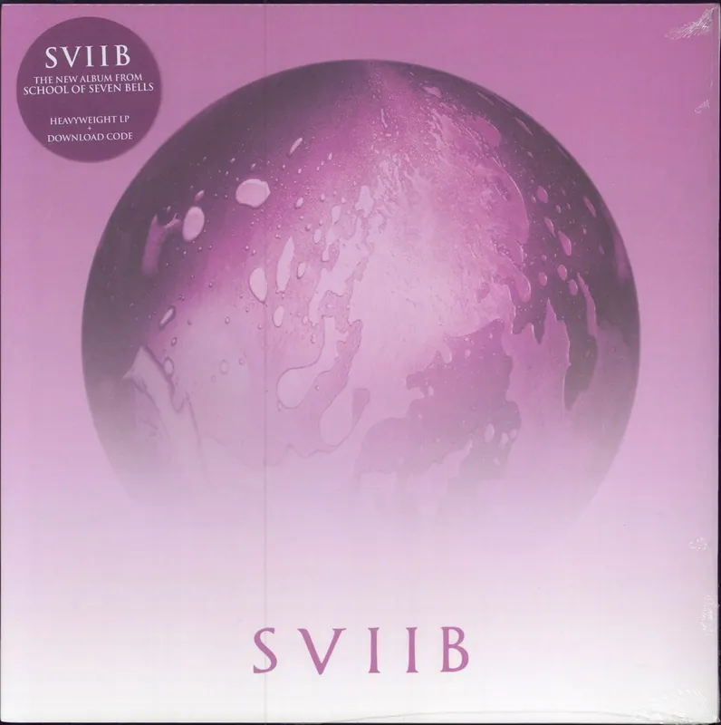 Free Shipping School Of Seven Bells SVIIB - Purple - Sealed UK Vinyl LP