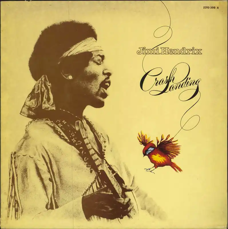 Jimi Hendrix Crash Landing Italian Vinyl LP Latest