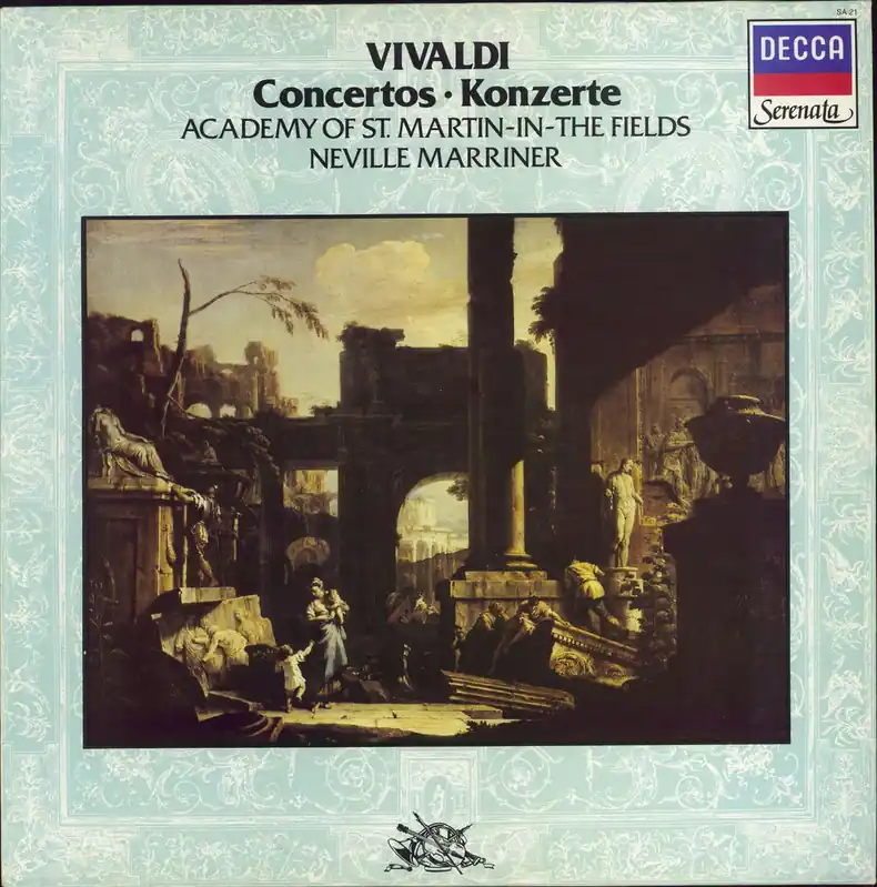 Antonio Vivaldi Concertos / Konzerte UK Vinyl LP Worldwide Shipping