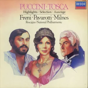 Giacomo Puccini Tosca Highlights UK Vinyl LP Editor’s Pick