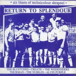 The Bluetones Return To Splendour EP - Autographed UK 7" vinyl Fresh Stock