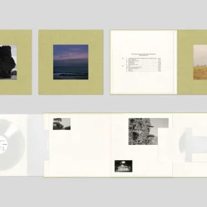 Factory Price Damon Albarn The Nearer The Fountain - White LP + Bonus 7-inch - Casebound Deluxe UK Vinyl LP