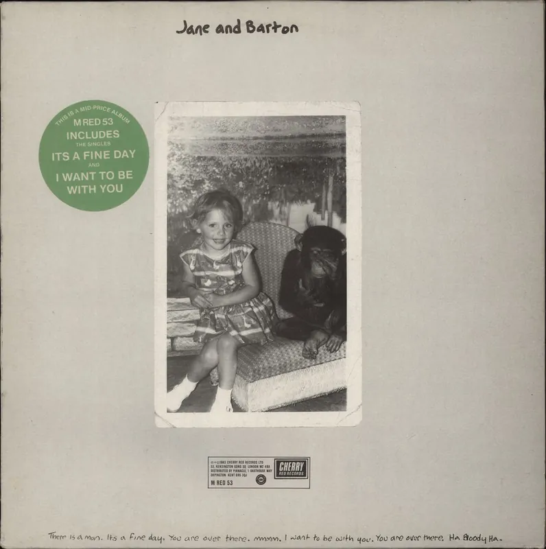 Warranty Included Jane & Barton Jane And Barton UK Vinyl LP