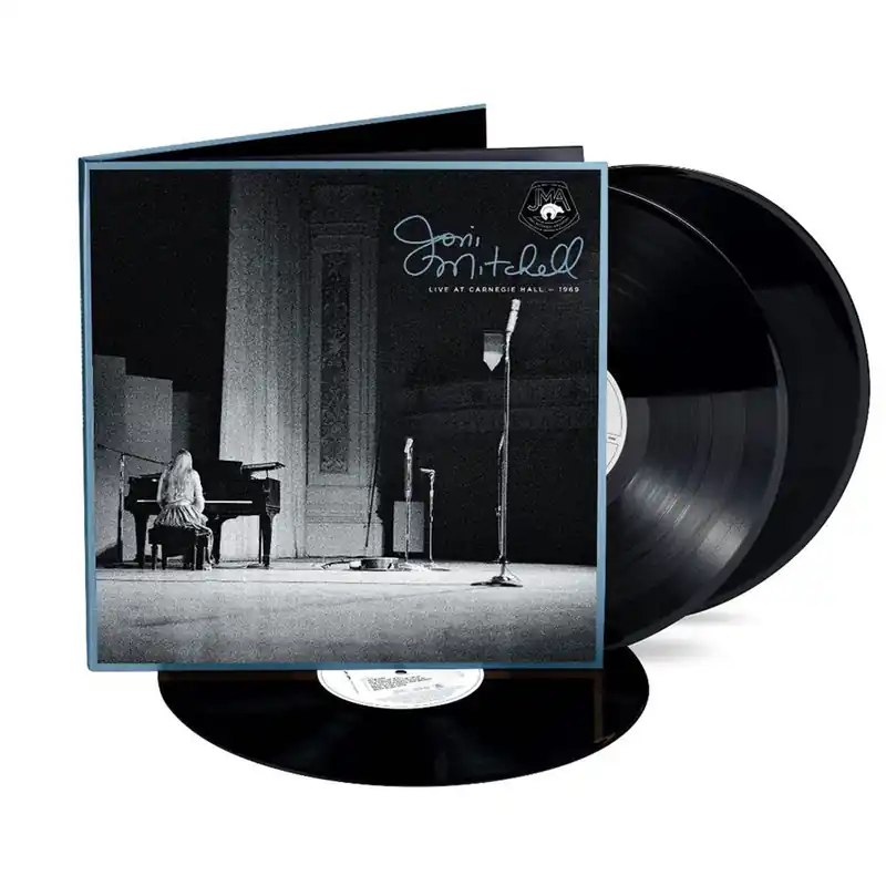 Warranty Included Joni Mitchell Live At Carnegie Hall 1969 - 180 Gram - Sealed UK 3-LP vinyl set