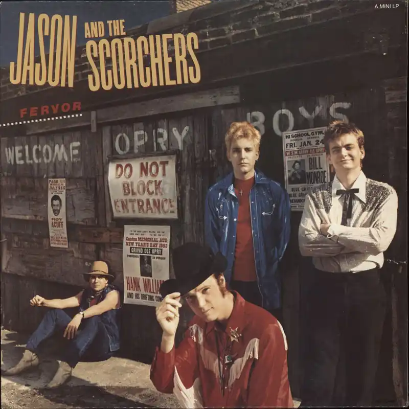 Jason & The Scorchers Fervor UK Vinyl LP Money Back Guarantee
