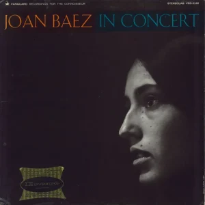 Joan Baez In Concert Canadian Vinyl LP Fast Shipping