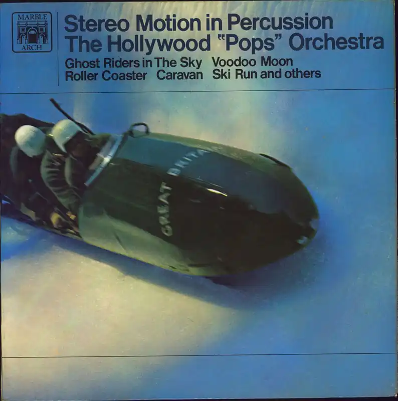 Super Sale Hollywood Bowl Orchestra Stereo Motion In Percussion UK Vinyl LP