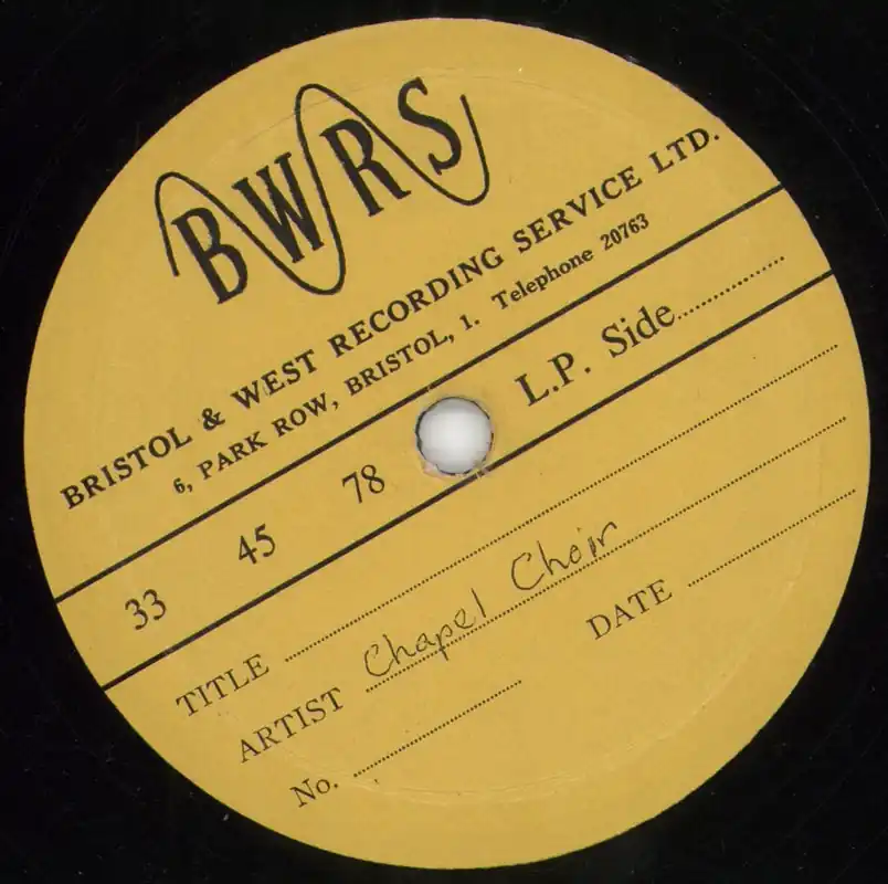 Royal Holloway College Chapel Choir UK 10" vinyl Latest