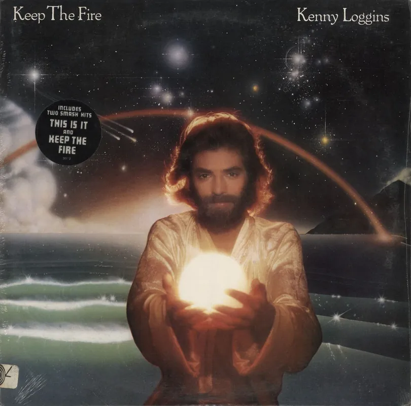 Top Rated Kenny Loggins Keep The Fire US Vinyl LP