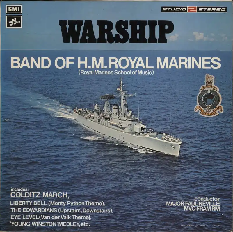 Buy Direct The Band Of H.M. Royal Marines Warship UK Vinyl LP