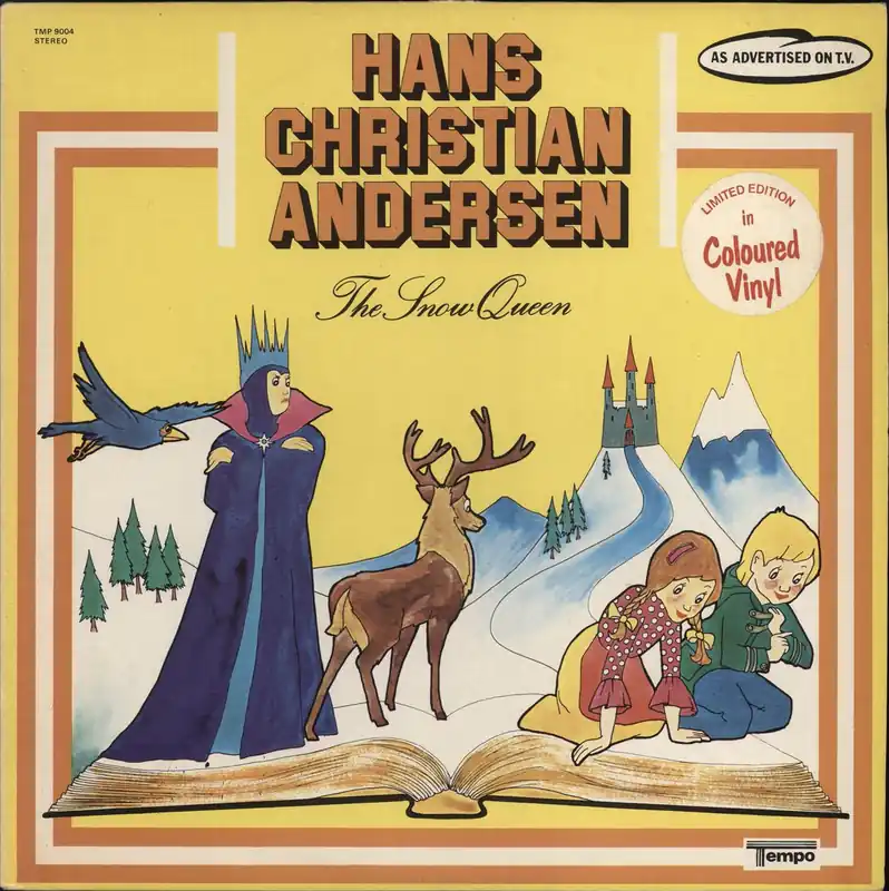 Express Delivery Various-Childrens The Snow Queen - Orange UK Vinyl LP