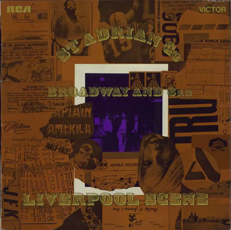 Authentic The Liverpool Scene St Adrian Co. Broadway And 3rd UK Vinyl LP