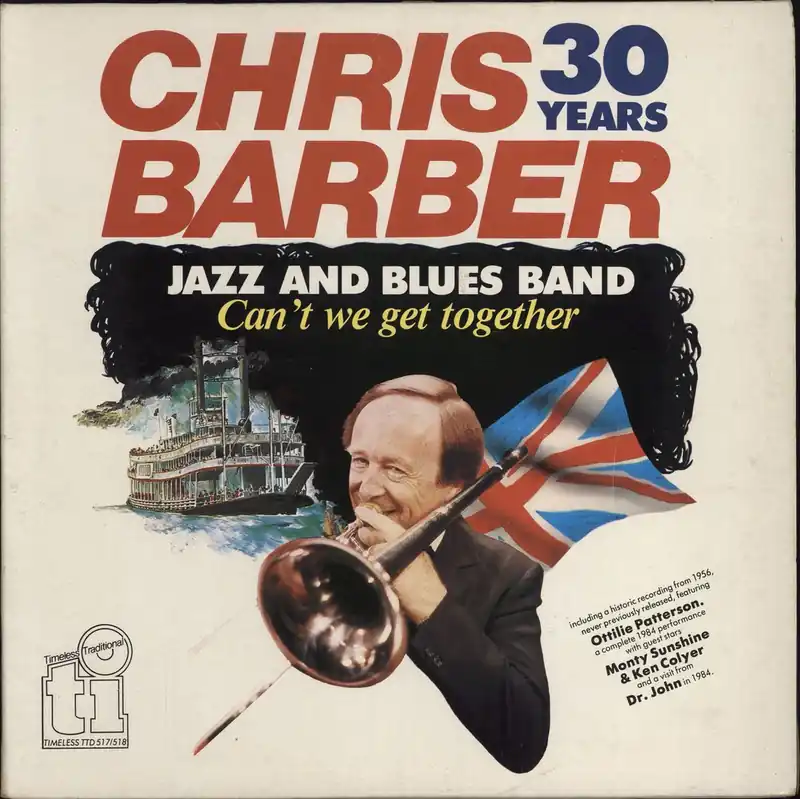 Super Sale Chris Barber Can't We Get Together - Autographed Dutch 2-LP vinyl set