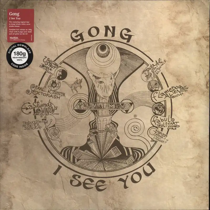Fan Favorite Gong I See You - 180g UK 2-LP vinyl set
