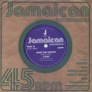 Buy Today U-Roy Wake The Nation UK 7" vinyl