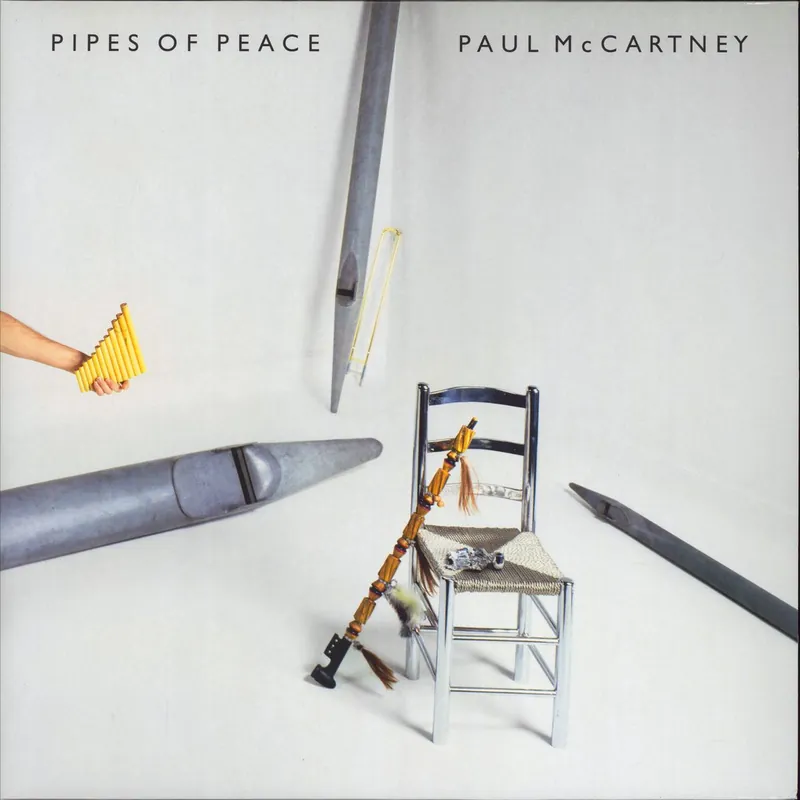 Paul McCartney and Wings Pipes Of Peace - 180gm Silver UK Vinyl LP Low Price