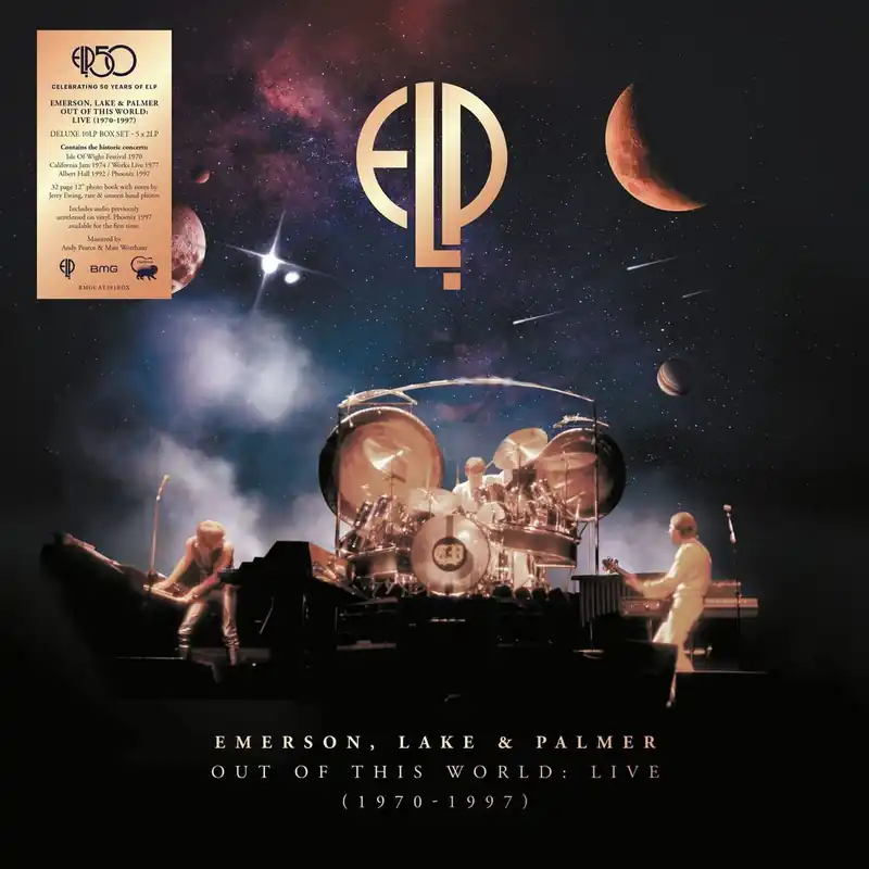 Best Price Emerson Lake & Palmer Out Of This World: Live 1970-1997 - Deluxe 10LP Box Set - Sealed UK Vinyl box set