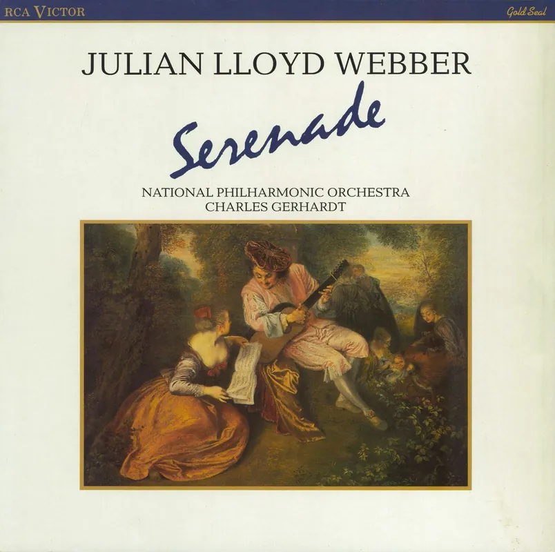 High Quality Julian Lloyd Webber Serenade German Vinyl LP