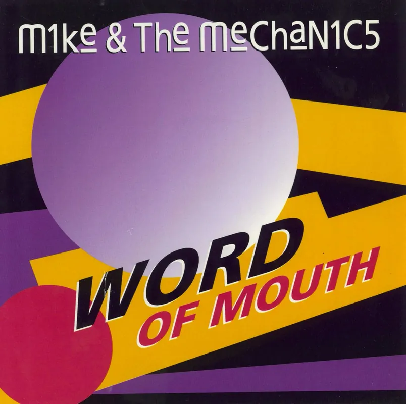 Mike & The Mechanics Word Of Mouth - Solid UK 7" vinyl Worldwide Shipping