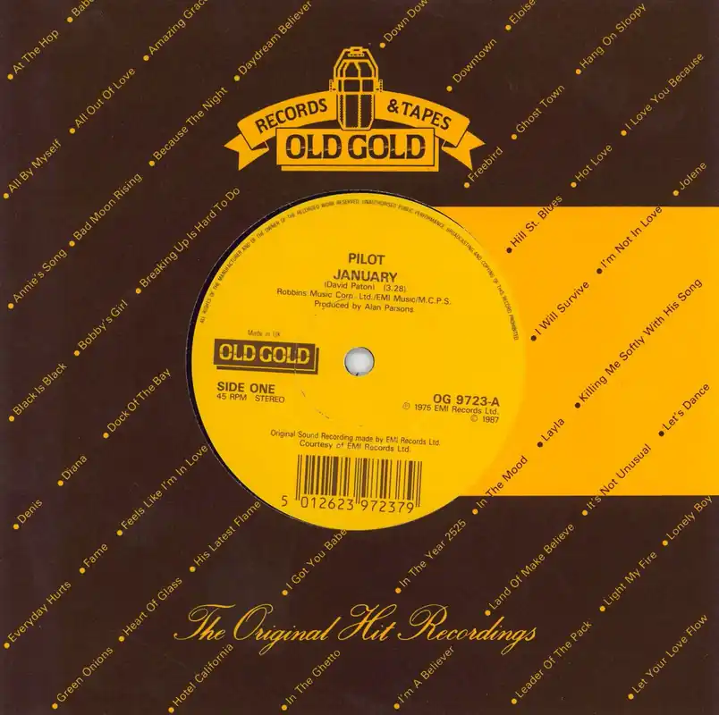 Top Rated Pilot January UK 7" vinyl