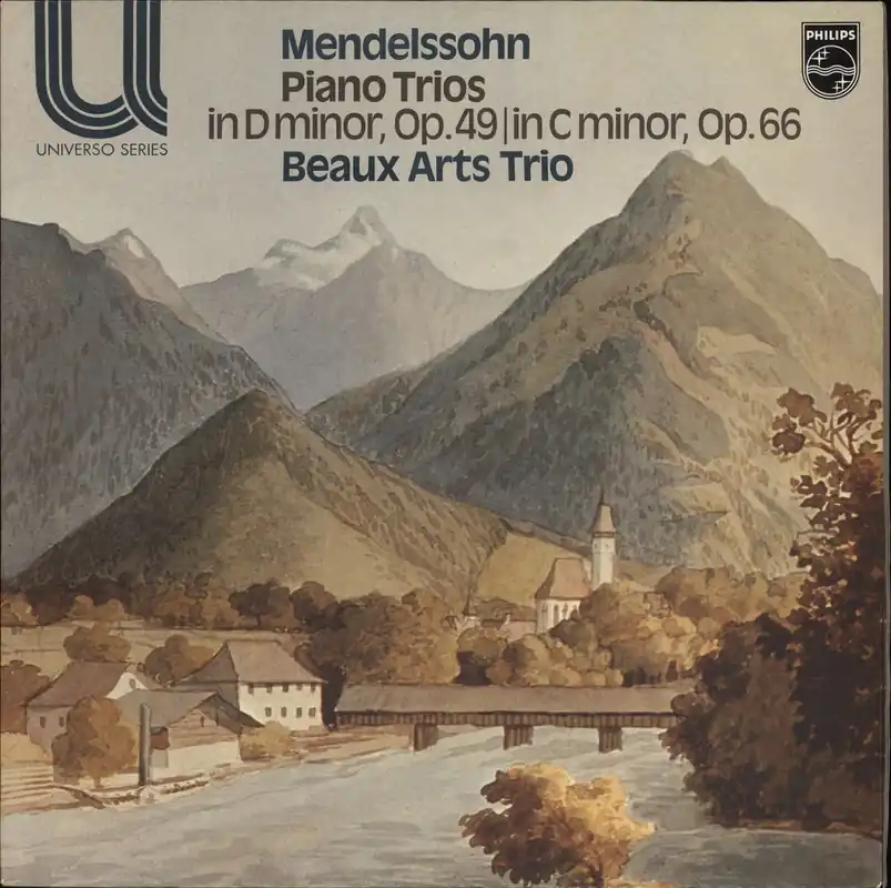 Beaux Arts Trio Mendelssohn: Piano Trios UK Vinyl LP No Minimum Order