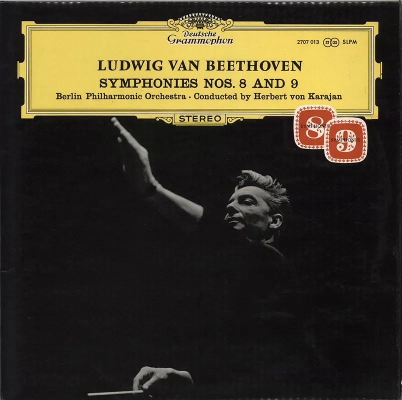 Get Yours Ludwig Van Beethoven Symphonies Nos. 8 and 9 UK 2-LP vinyl set