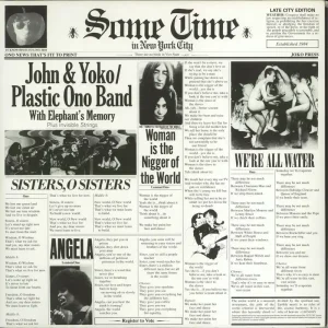 Best Seller John Lennon Some Time In New York City UK 2-LP vinyl set